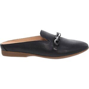 NEW Leora Leather Comfort Mules For Women in black 1125 4m2